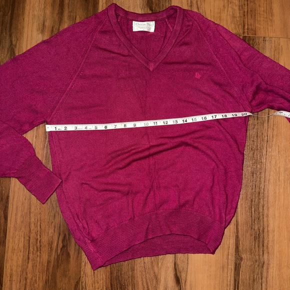 Vintage Christian Dior Vneck - Picture 12 of 15